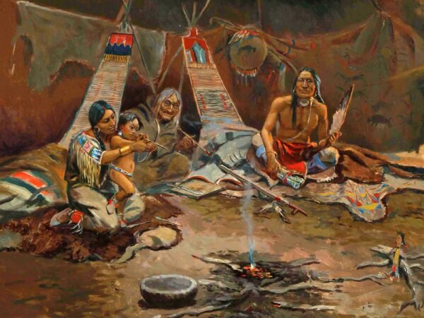 Индейцы сжигают кедр для очищения людей и жилых пространств. Фото: nlo-mir.ru