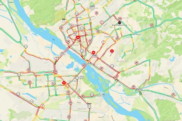Киров дороги пробки. Пробки 11 баллов Новосибирск.