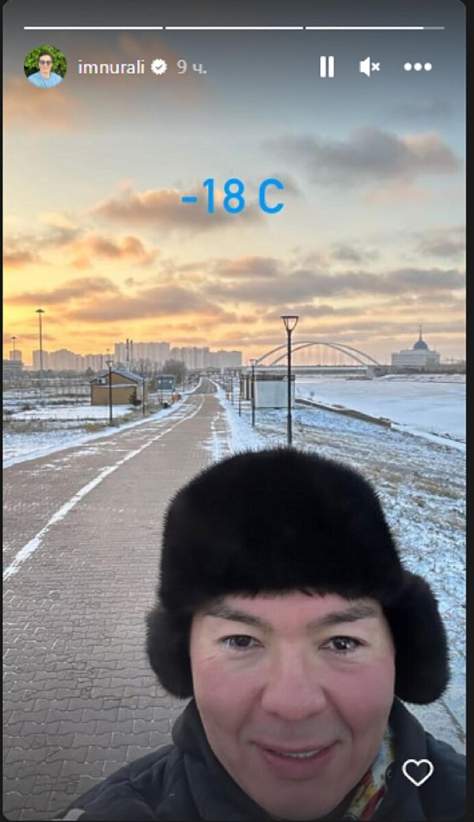    Сторис Нурали Алиева:instagram.com/imnurali