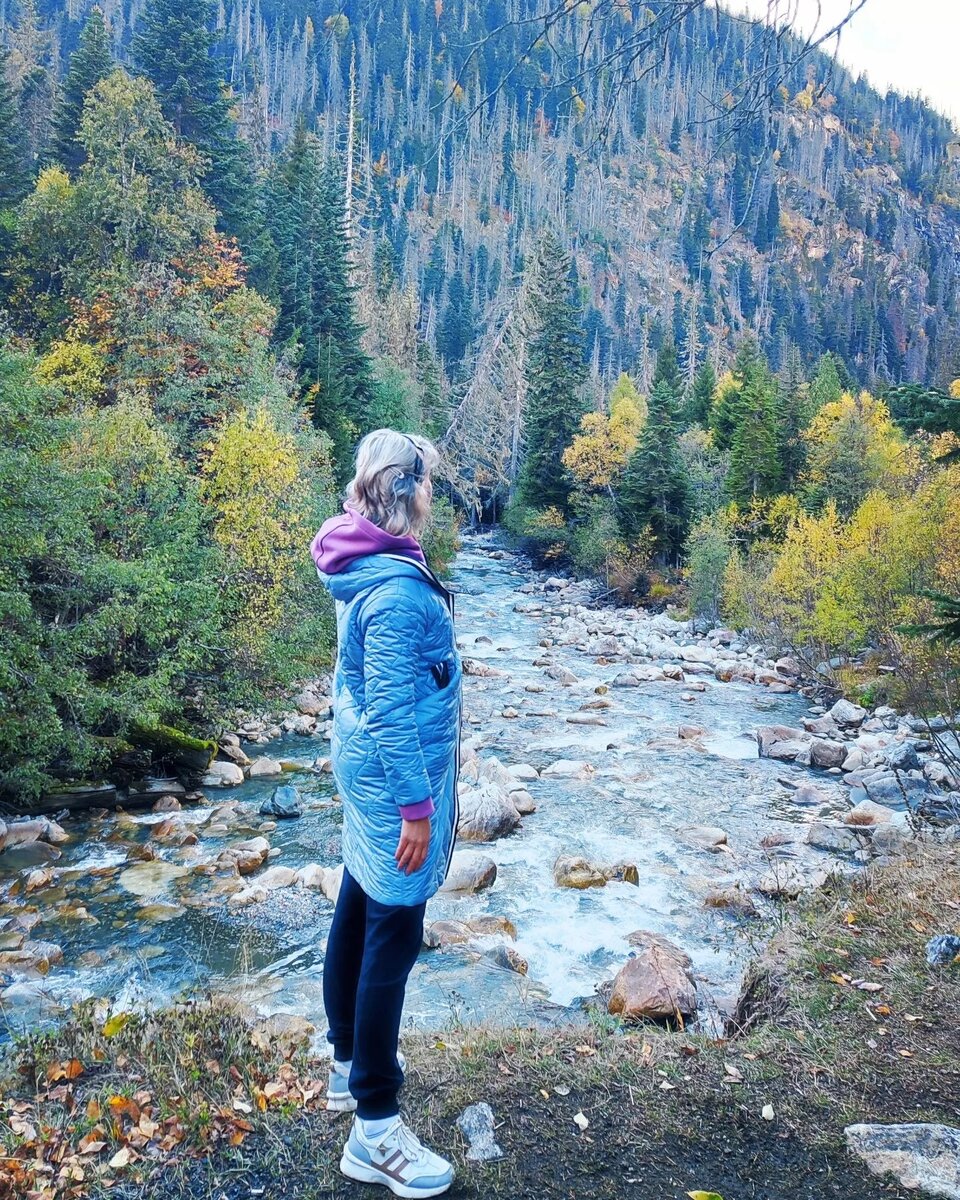 горная река Клухор