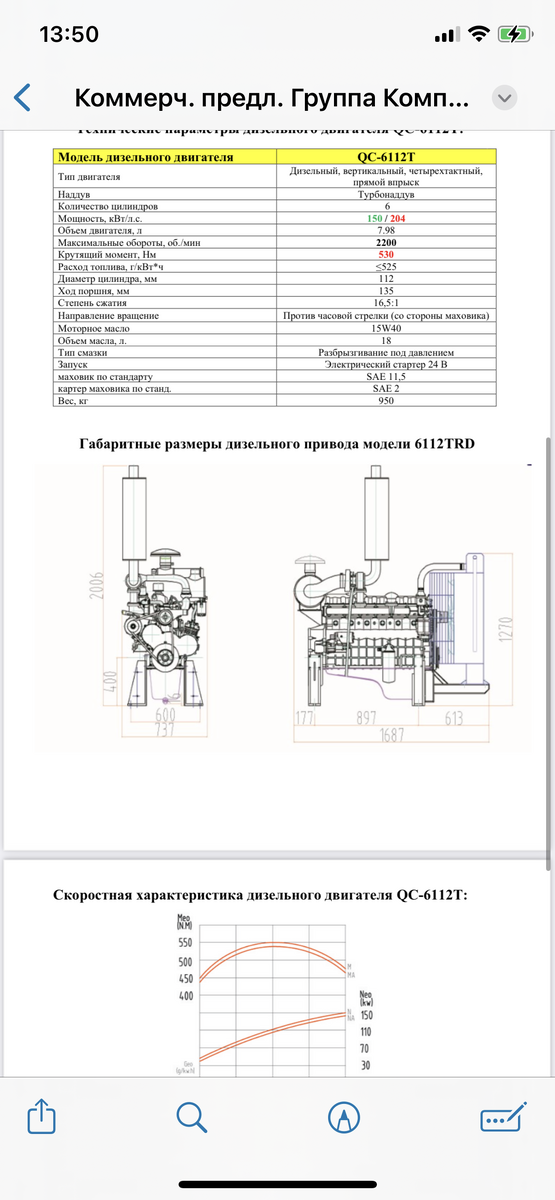 Последний двигатель на складе со скидкой более 25% в Москве на ул Горбунова 12к2с1 . 580 000 руб без НДС вместо 860 000 руб . Был куплен у импортера ООО Доминатор за 830 000 руб .-7