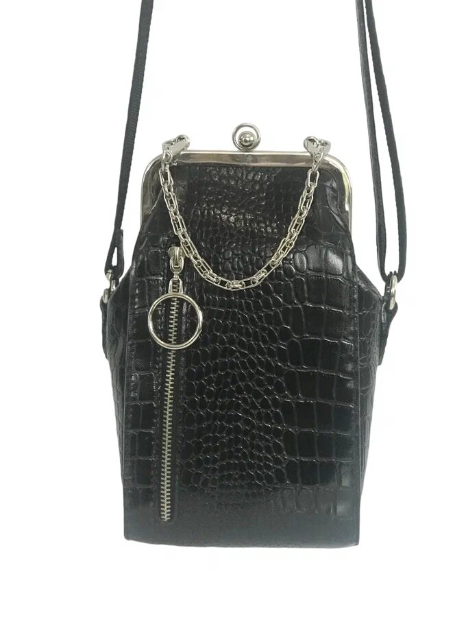 Сумка "Тиффани-56" из натуральной кожи. Ателье Ирины Берзиной.