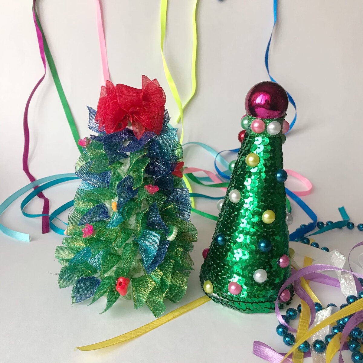 часть поделок своими руками, которые унесла в детский сад