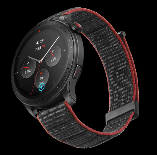 Умные часы Amazfit GTR 4 - это элегантный и умный компаньон с инновационными функциями и стильным дизайном.-30