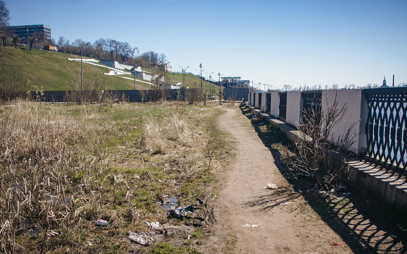    Реконструкцию набережной Ижевского пруда планируют возобновить в 2024 году