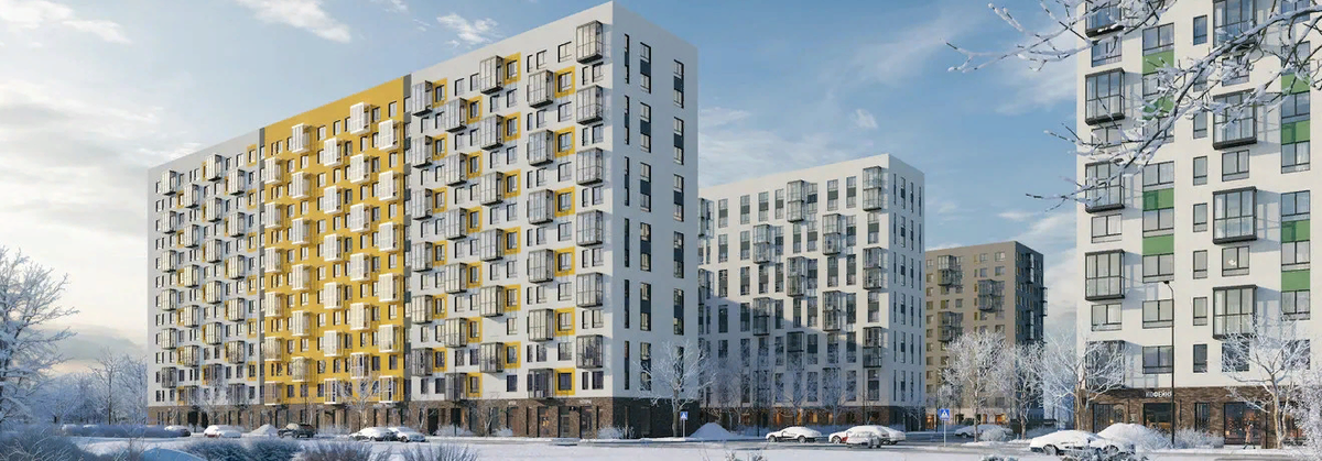 Новостройка на западе Санкт-Петербурга в Ломоносовском районе