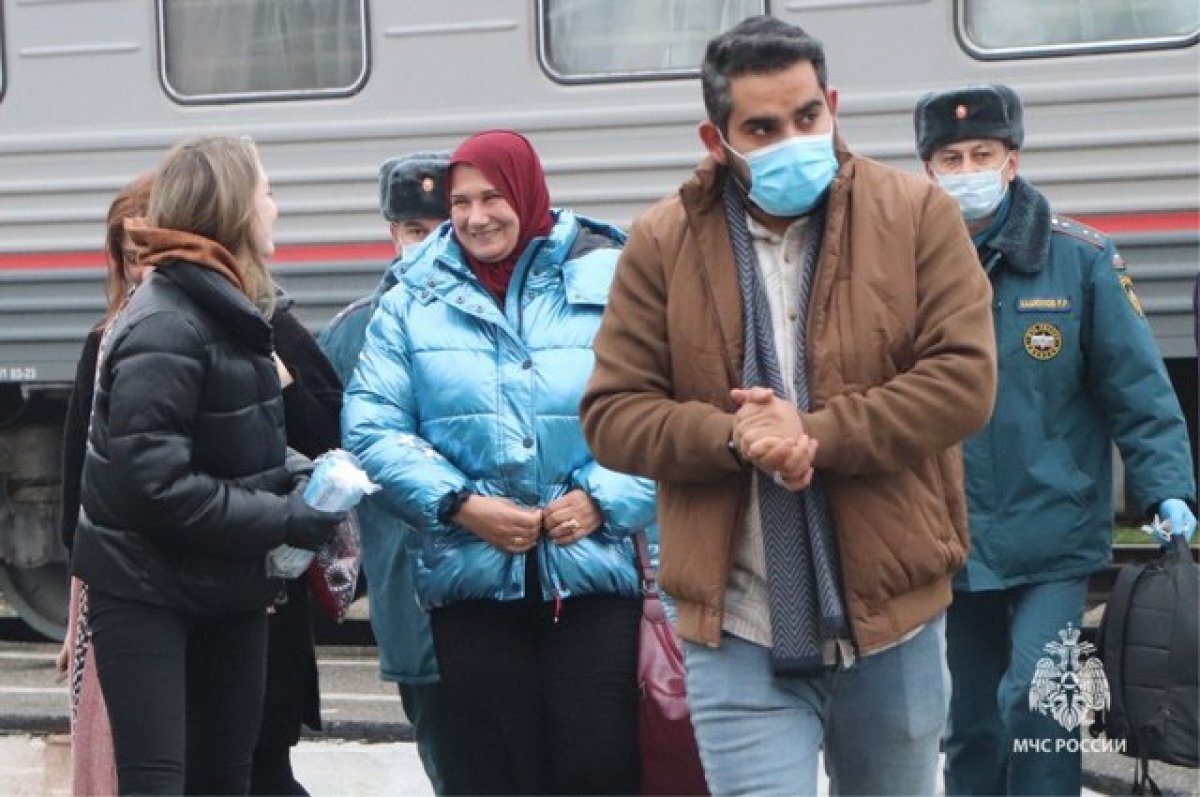    Группа из 50 палестинских беженцев, включая 21 ребёнка, приехала в Нальчик