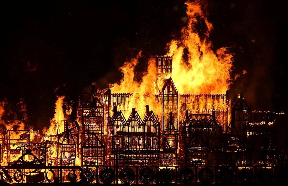 После великого пожара. Великий Лондонский пожар 1666 года. Великий пожар в Лондоне в 1666. Пожар в Лондоне (1666 г.), Англия. Пожар 1666 г в Лондоне.