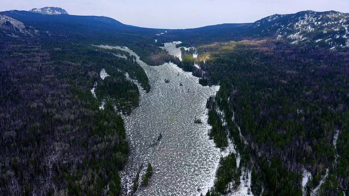 Каменная река на Урале