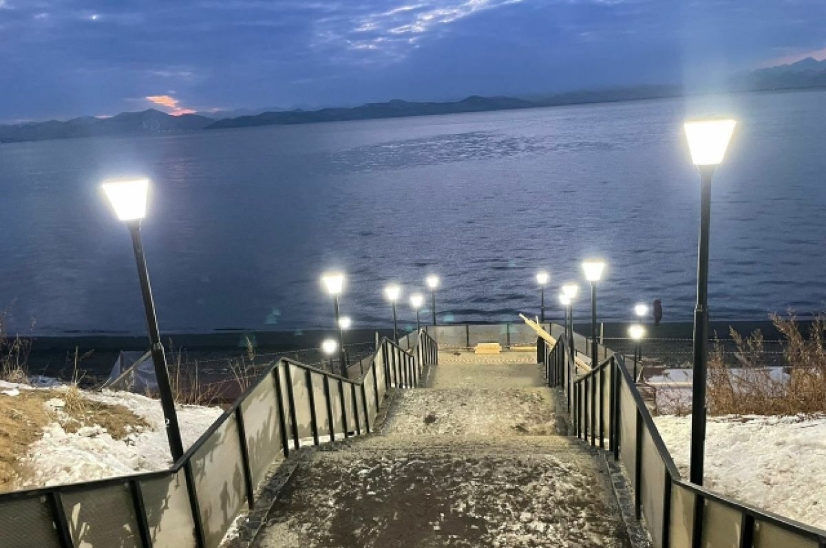    В парке на сопке Никольская в столице Камчатки восстановили освещение