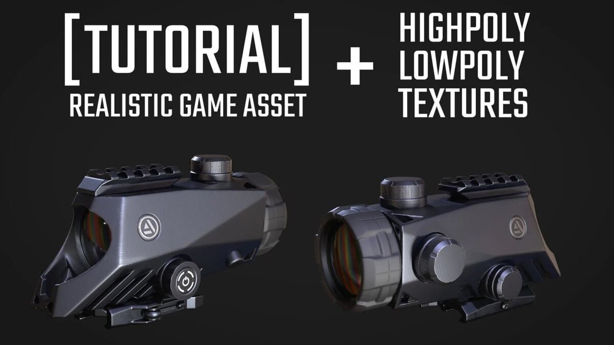 Flipped normals) Realistic Game Assets | IT Cloud | Курсы по 3D Blender |  Houdini | Zbrush | Maya | Photoshop | Unreal Engine | Unity | Дзен