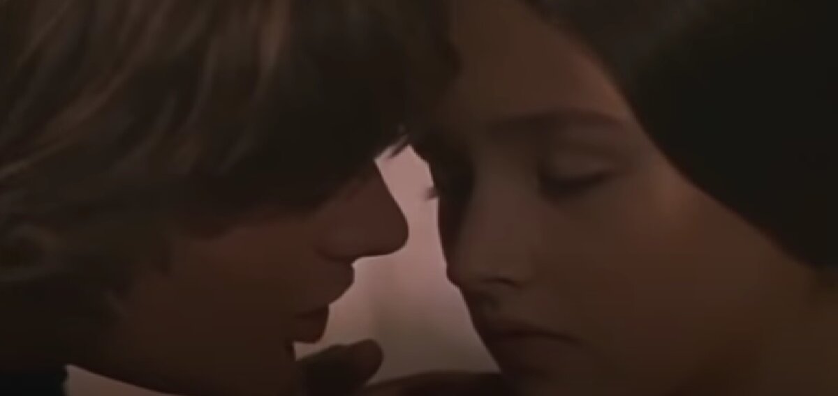 Кадр из фильма "Ромео и Джульетта" 1968