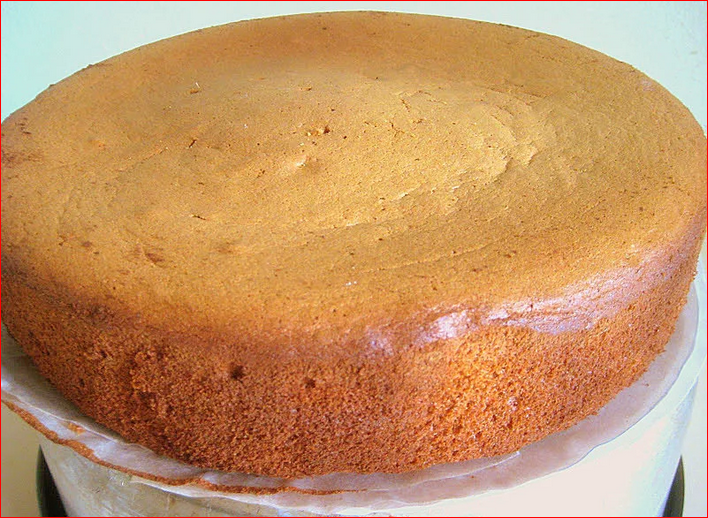 Ванильные коржи для торта