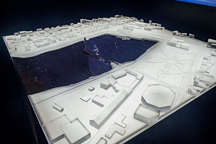    «Нить кружева формирует новую пешеходную связь, наполненную национальным духом»