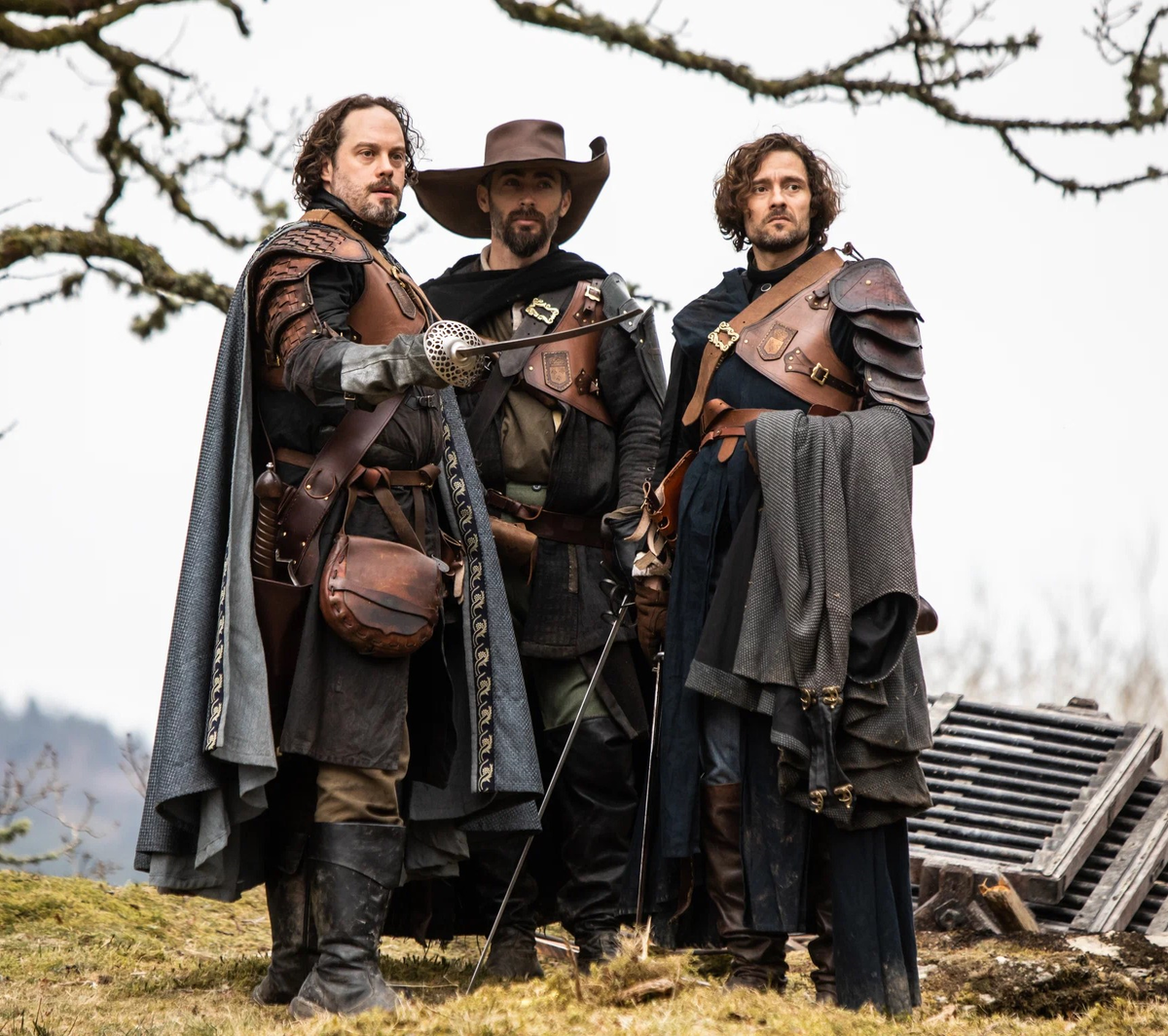 Кадр из фильма "Три мушкетёра", 2023 г.