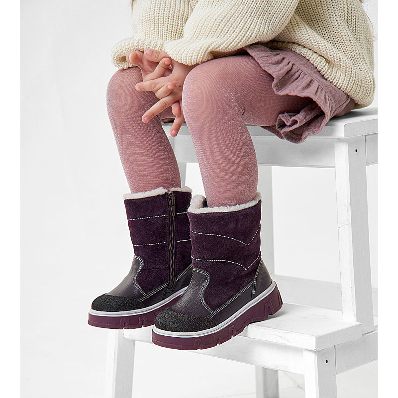 В этой статье собрали самые выгодные пары зимней обуви для детей. Все модели выполнены из натуральной кожи на теплом меховом или шерстяном подкладе.-2