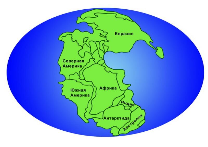 В науке главенствует так называемая тектоника плит. В ней сказано, что все континентальные платформы двигаются на жидкой мантии Земли.-2