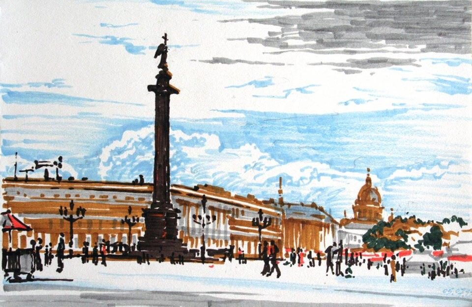 Дворцовая площадь. 2015