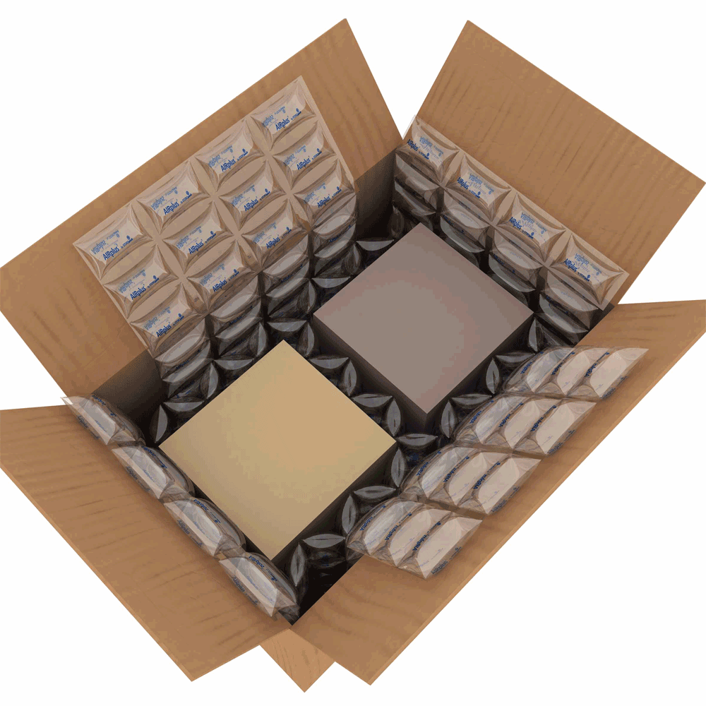 Воздушная пленка для транспортной упаковки. Коробка medio, белая арт. Дизайнерские коробки. Амортизирующие материалы для упаковки. Коробка для упаковки товара белая.