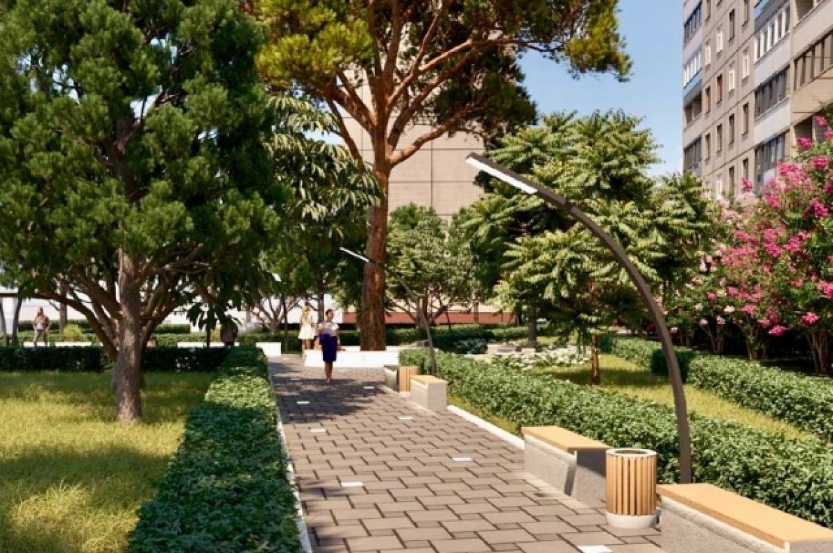    Реконструкцию сквера им. Гагарина в Сочи завершат к новому году