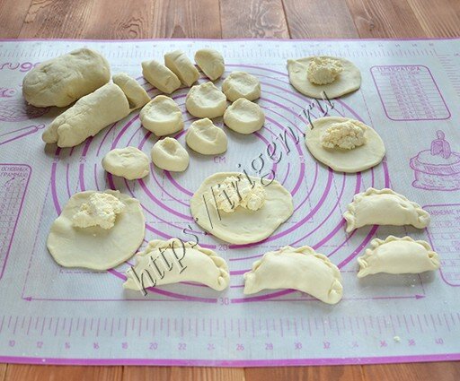 Приготовление вареников