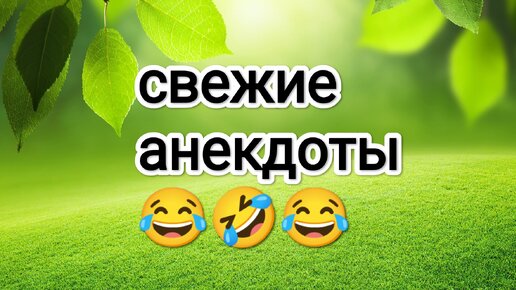 Свежие анекдоты уже здесь.