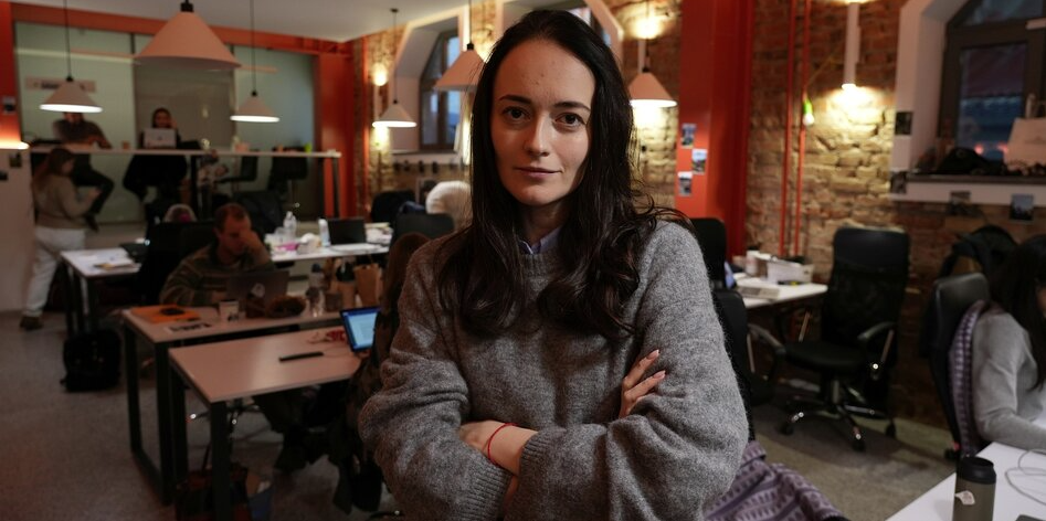 Главный редактор Ольга Руденко не раз получала награды за свою работу © Анна Якутенко