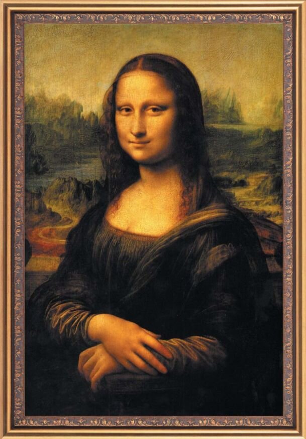 "Мона Лиза" Леонардо да Винчи. 1503 год.