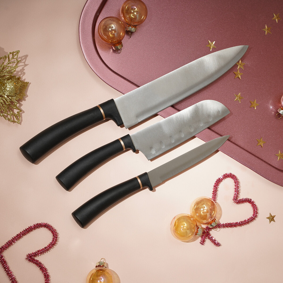 Ножи из коллекции Rose Gold