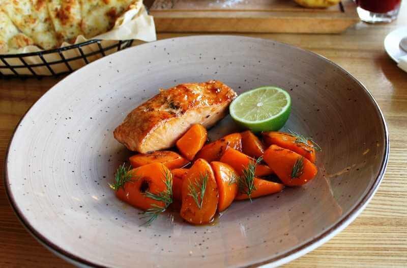 рыба с тыквой