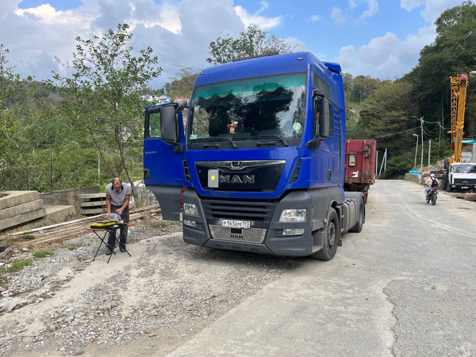 Зацепились и поехали, фото не с этого перегона, но по смыслу понятно.