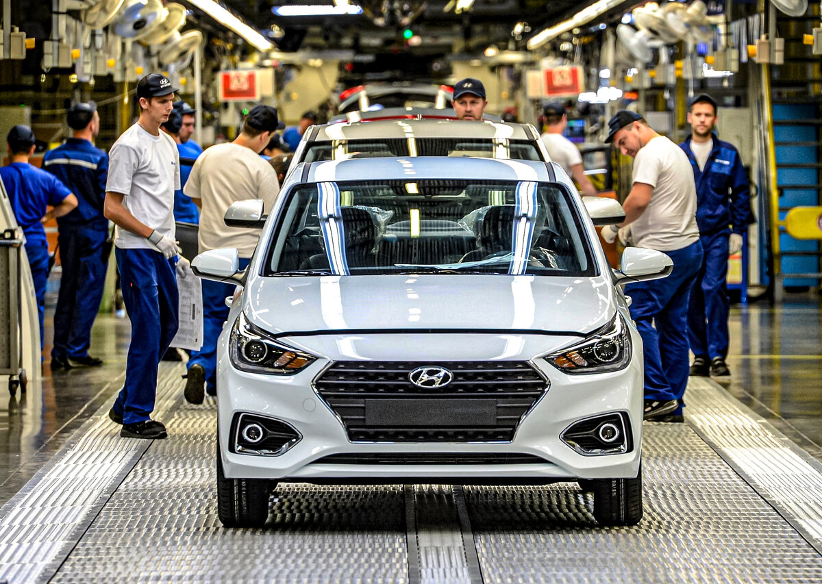 хендай солярис на заводе. завод hyundai solaris. выпускают ли хендай. хендай ай 30 2012. Hyundai история.