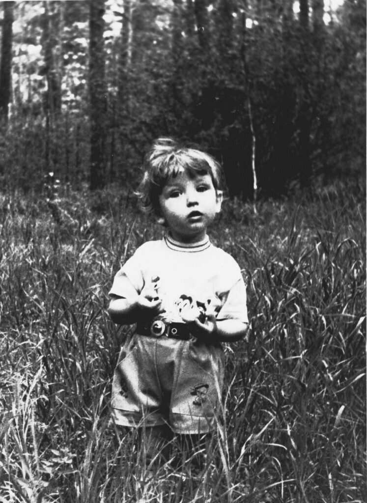 Борис Рыжий в детстве