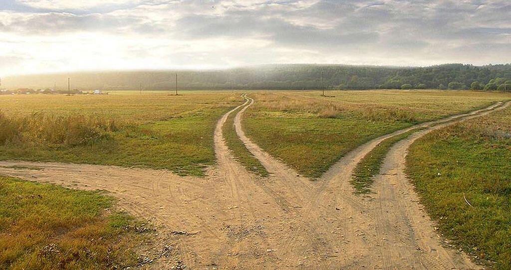 Картинка три дороги впереди