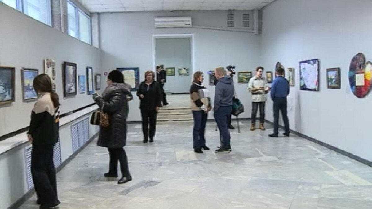    В Курске открылась персональная выставка художника Сергей Воронкина