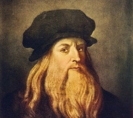  Предполагаемый автопортрет Леонардо да Винчи. (Фото Culture Club / Getty Images)