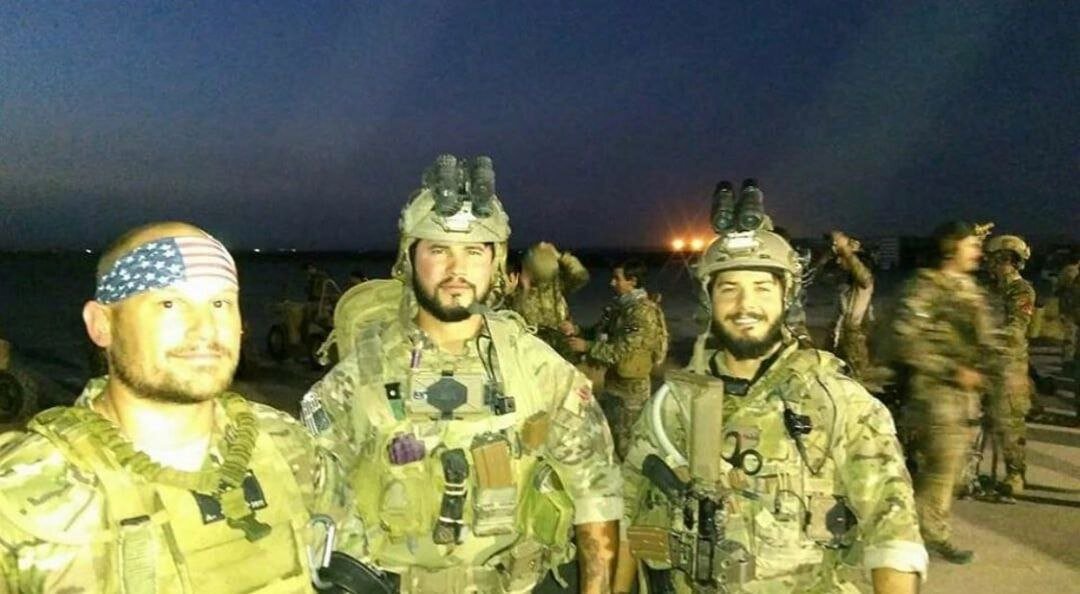 Зелёные Береты из 7th SFG КСО Армии США в Мазари-Шариф, Афганистан, 2017 г.