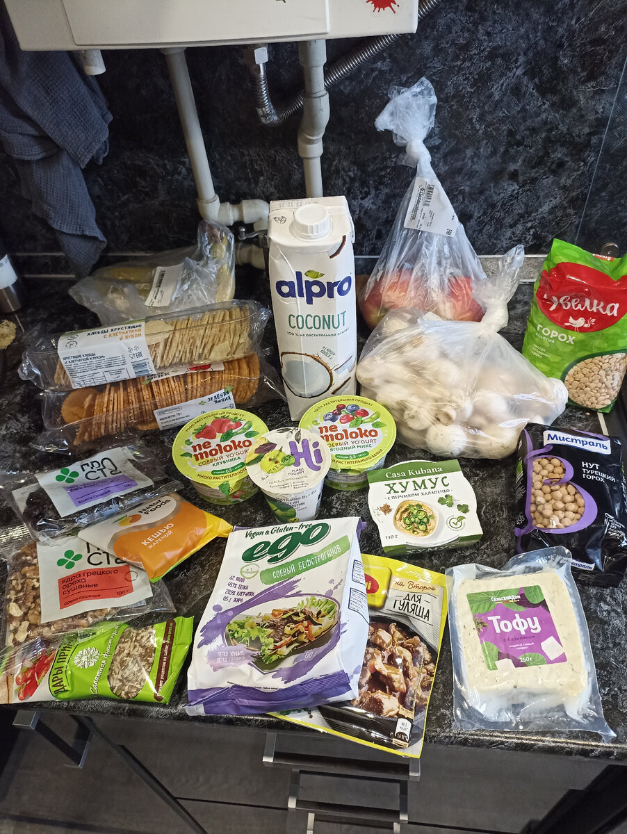 Закупка продуктов в пост