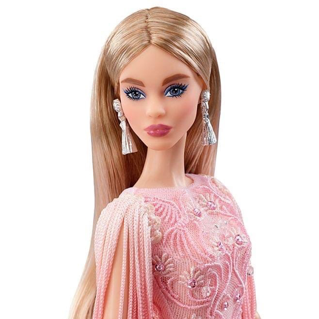 Blush fringed store gown barbie