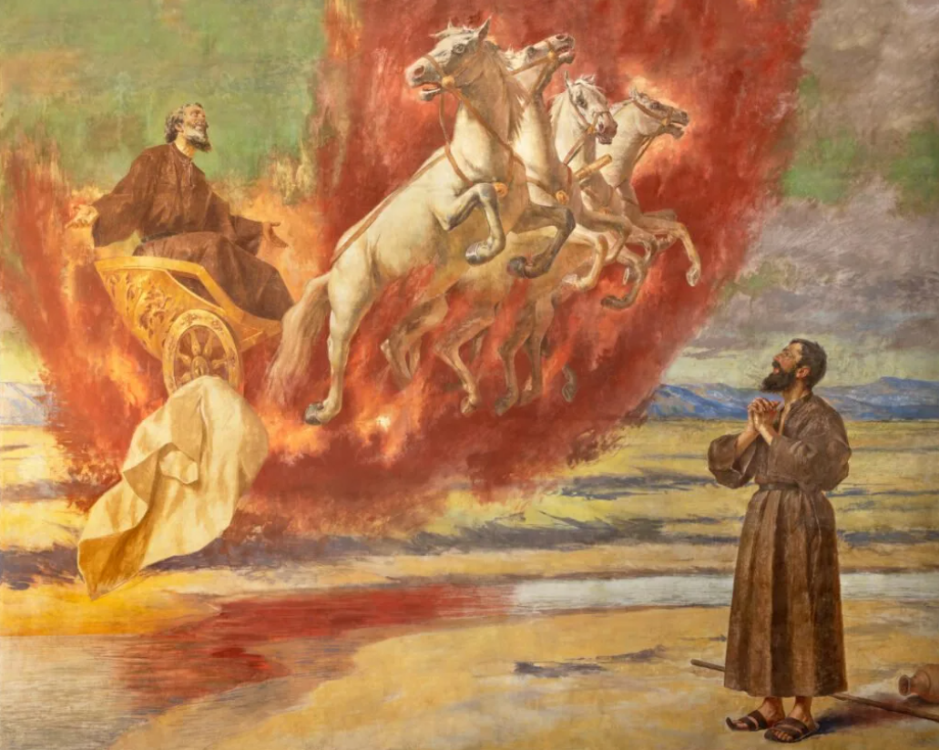 Пророк Илия на колеснице