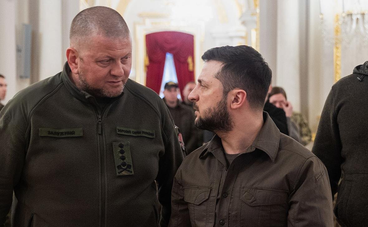 Валерий Залужный и Владимир Зеленский (Фото: president.gov.ua)