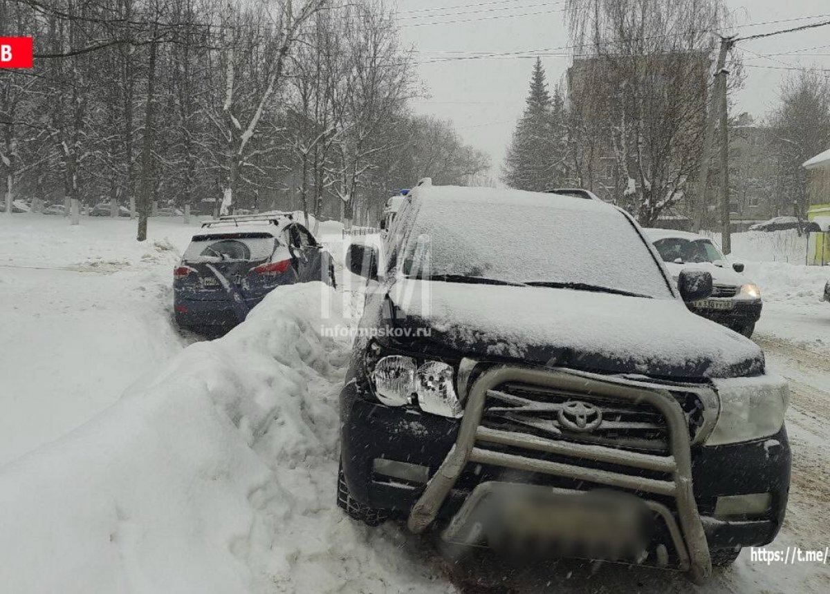    Плохая видимость на дороге из-за непогоды стала причиной ДТП в Пустошке