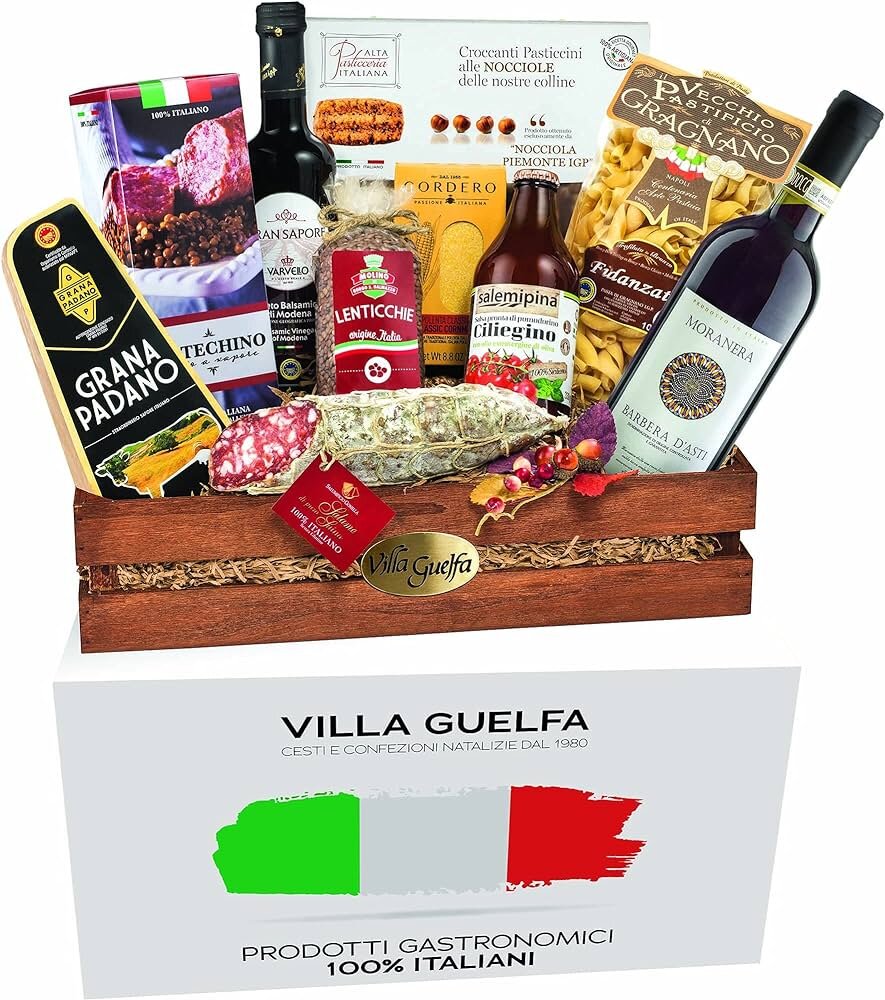 ВАРИАНТ РОЖДЕСТВОЕНСКОЙ КОРЗИНЫ - IL CESTO DI NATALIZIO.