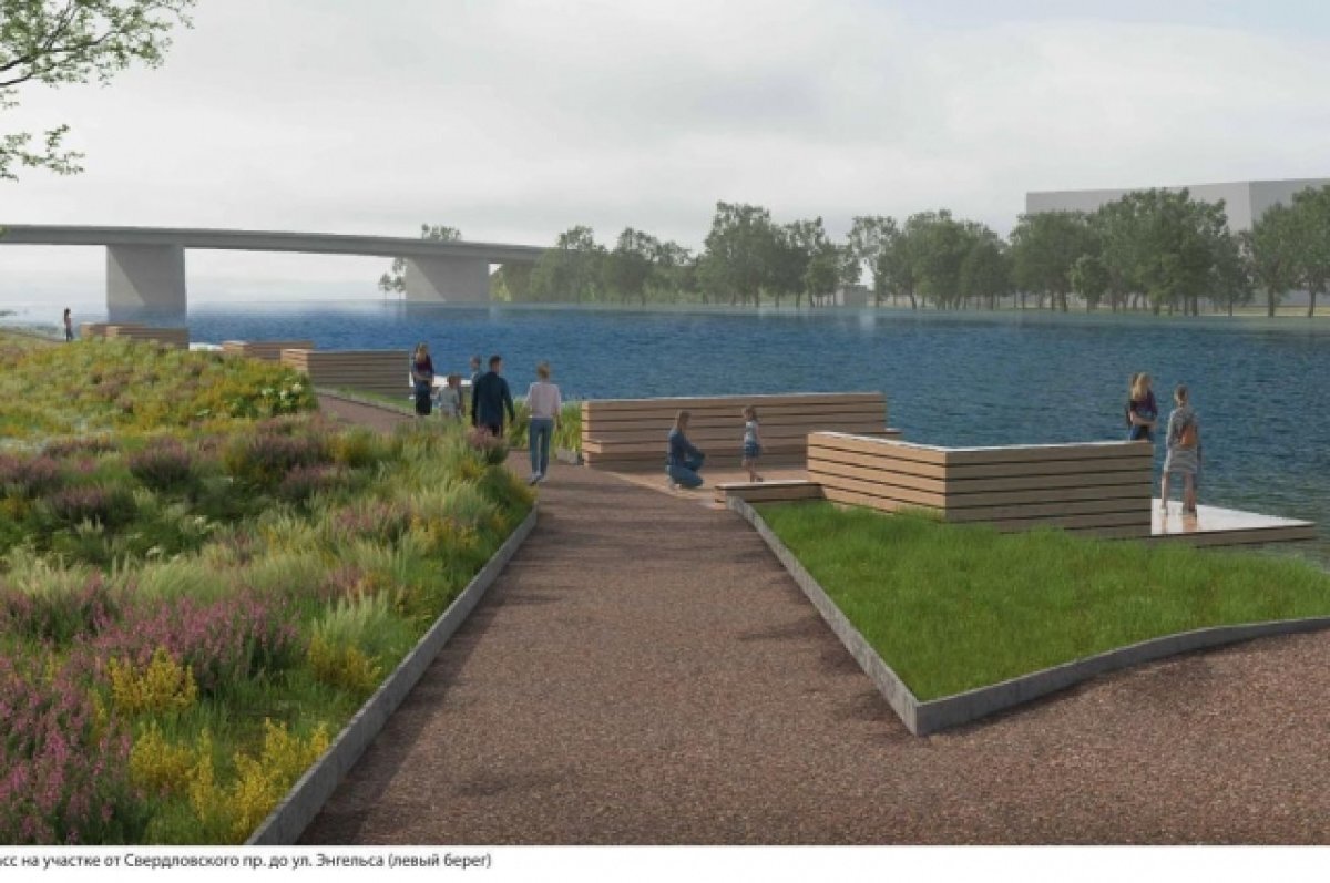    В Челябинске построят набережную для рыбаков