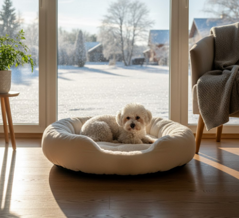 Как защитить шерсть питомца зимой