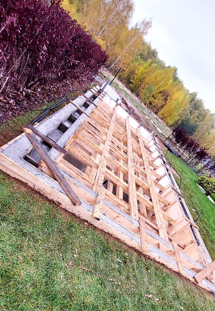 Этапы строительства
