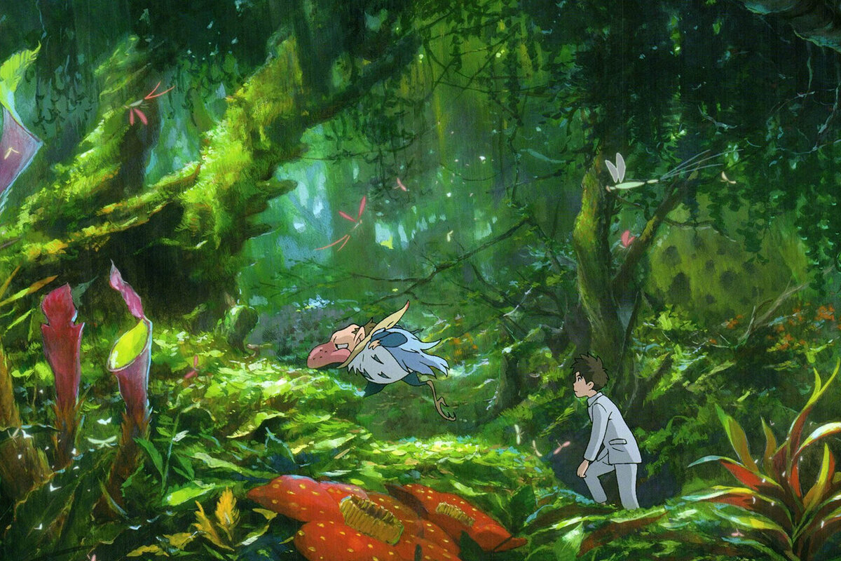       Кадр из мультфильма «Мальчик и птица» Фото: Studio Ghibli