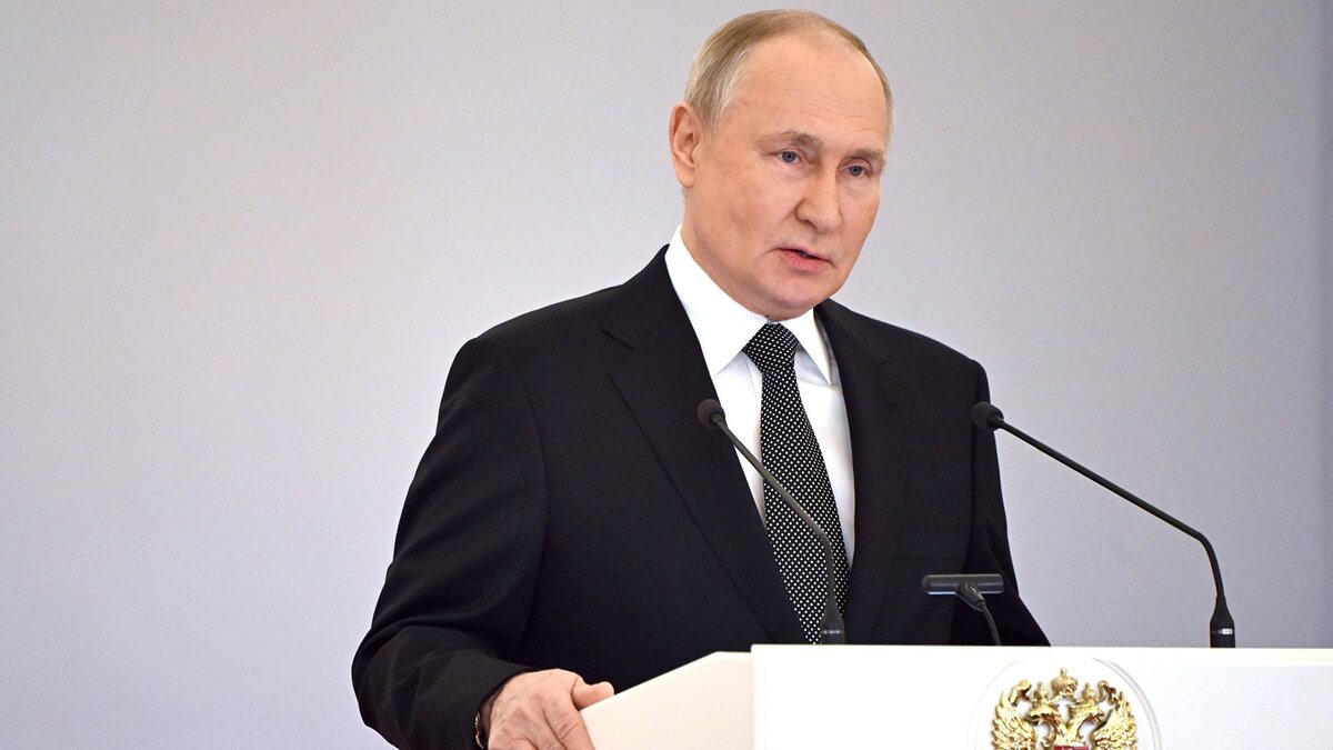    Президент РФ Владимир Путин© РИА Новости . Сергей Гунеев