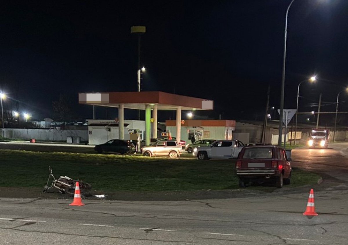    25-летний мотоциклист пострадал в ДТП в Адыгее