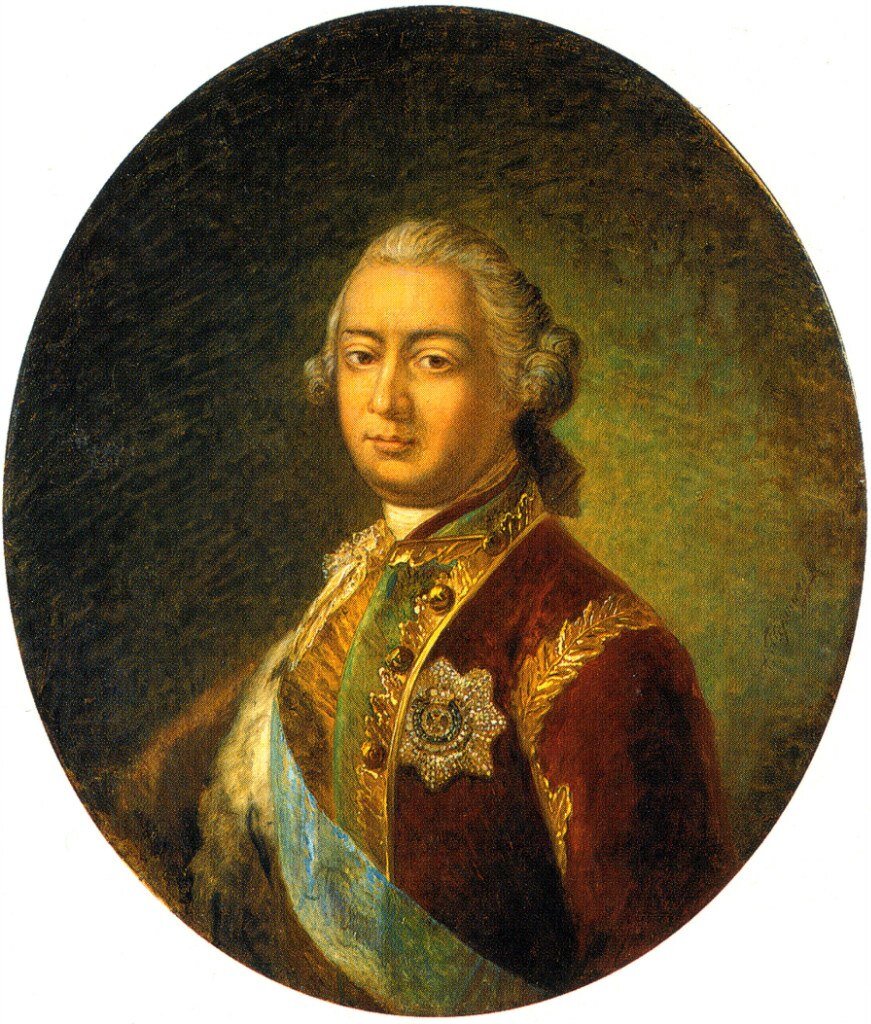 Портрет графа Алексея Григорьевича Разумовского. Художник Александр Фёдорович Першаков